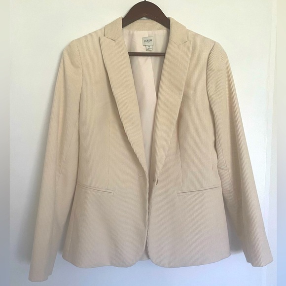 J. Crew Jackets & Blazers - J. Crew Women's cream corduroy Blazer